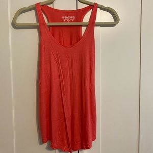 Coral tank top